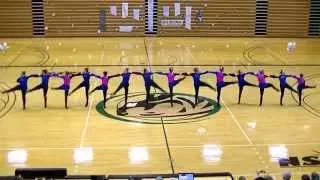 JFK Winter Show Dec 14 2014 BHS Blue Angels Varsity Kix song ShowTime