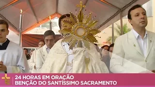 24 HORAS EM ORAÇÃO | BENÇÃO DO SANTÍSSIMO SACRAMENTO [CC]