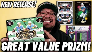 NEW RELEASE: 2023 PANINI CERTIFIED FOOTBALL HOBBY BOX! THE GREAT VALUE PRIZM FOR $350 PER BOX!!