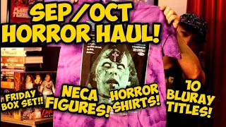 Sept/Oct Horror Haul! | 31 Days Of Halloween 🎃 | Day 20