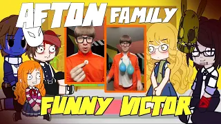 Afton Family Reacts to Victor's Funny Tiktok Compilation(2022)♥Latest♥GACHA CLUB