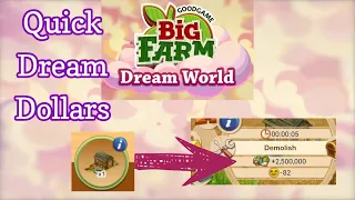 Quick Dream Dollars  -  Big Farm Classic (browser version)