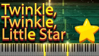 Twinkle, Twinkle Little Star  - Kid songs - Piano - Karaoke