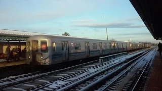 [MTA]: Coney Island / Stillwell Avenue Bound R68 (D) Train Arriving @ 25th Avenue