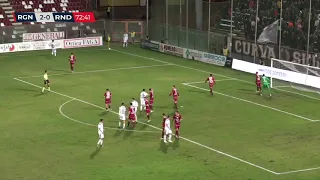 REGGINA - RENDE 4-1, 16^GIORNATA GIRONE C