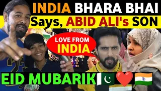 HOW PAKISTANIS CELEBRATE EID, ABID ALI & SOHAIB CHAUDHARY REACTION ON INDIA REAL ENTERTAINMENT TV