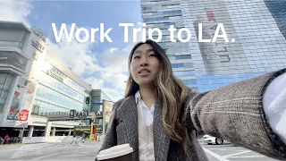 Work Week in my Life | My first ever business trip to LA!