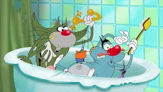 Oggy und die Kakerlaken 🧼 Es ist Badezeit 🧼 Volledige aflevering in HD