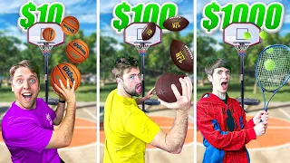 Level $10 to $1000 All Sport Trickshot Battle!