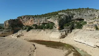 Presa de Santolea (Teruel)