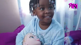 Watch How Baby Maxin Wake Up To A Surprise Birthday Gift On Her Special Day