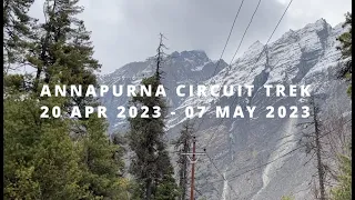 Annapurna Circuit Trek, Nepal (2023)