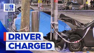 Driver charged after fatal Bourke Street crash in Melbourne | 9 News Australia