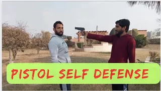 PISTOL DEFENSE WITH COMMANDO || SELF DEFENSE FOR YOURSELF || SKY FITNESS