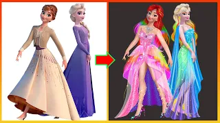 FROZEN: Compilation Elsa Anna Switch Up 💄💄 Transformation? GLOW UP