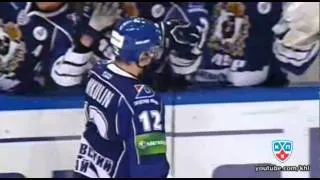 Гол Александра Никулина / Nikulin's goal from behind the net