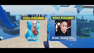 SKIBI FIND THE MEMES *How to find Bingus and Kim Jong Un - ROBLOX