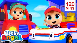 Wheels On The Truck + More  Kids Songs & Nursery Rhymes by Little Angel