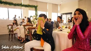 Fab Bride's Surprise Dance with Groom's Friends!