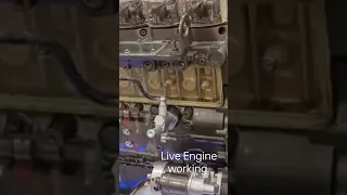 Cummins training center working engine live