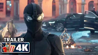 SPIDER MAN FAR FROM HOME : 4k upscaled Trailer #4 NEW ( 2019 ) Marvel Superhero Movie HD