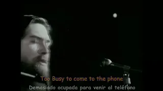 DR  HOOK  - SYLVIA'S MOTHER La madre de Silvia (subtítulos inglés/español)