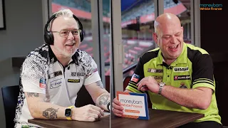 Whisper Challenge 🎧 | Michael van Gerwen and Peter Wright