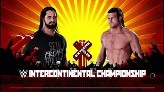 Seth Rollins vs Dolph Ziggler 30 Minute Ironman Match Intercontinental Championship