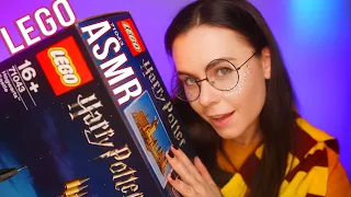 АСМР МОЙ ПЕРВЫЙ ОПЫТ LEGO 😍 ОГРОМНЫЙ ЗАМОК HOGWARTS / ASMR MY FIRST LEGO