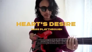 Coldiac - Heart's Desire (Bass Playthrough)