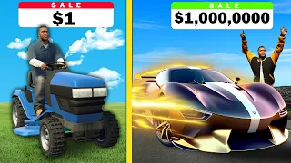 $1 CAR to $1,000,000,000 ULTIMATE CAR in GTA 5