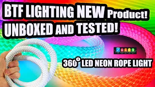 Glowing Elegance Unveiled: BTF-Lighting Neon Rope Light Shine Bright in Exclusive Launch and Review!