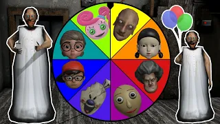 Granny vs Wheel of Poppy Playtime Funny Horror Animation