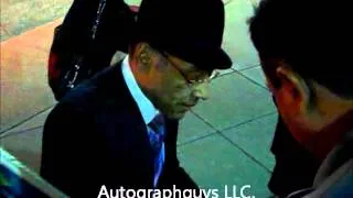 GIANCARLO ESPOSITO OF BREAKING BAD SIGNING AUTOGRAPHS AT A EVENT IN LOS ANGELES, CA