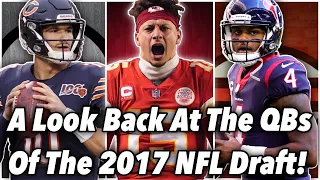 A look back at the 2017 NFL QB draft class!