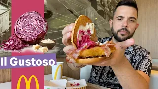 IL GUSTOSO 🍔 i NUOVI Hamburger del Mc Donald! PROVIAMOLO