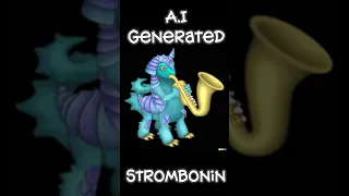 My Singing Monsters with Real Instruments (AI Generated) #shorts