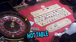 Biggest Bet Roulette In Casino Las Vegas Session Evening Big Win Table High Stakes✔️2023-03-27