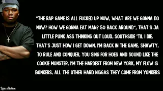 50 Cent - Back Down (Ja Rule Diss) (lyrics)