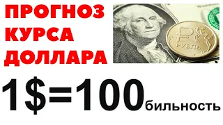 1$=100₽. Доллар НИКОГДА не будет стоить 75 рублей! Прогноз курса доллар рубль 2023