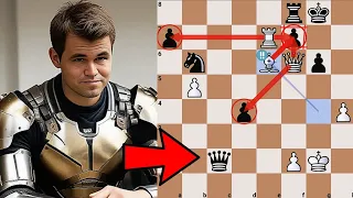 Carlsen's Incredible Move Takes Duda by Surprise || The Bison Chess