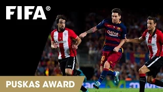 Lionel Messi goal | FIFA Puskas Award 2015 Nominee