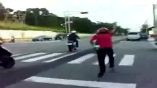Motorcycle and scooter accidents. Crash and fail compilation part 2