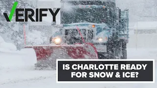 Charlotte road crews ready for worst winter storm since 2018 | VERIFY