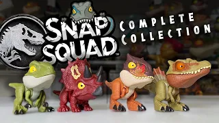 Mattel Jurassic World: Snap Squad Toy Series Complete Collection / collectjurassic.com