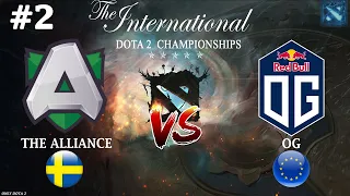 OG vs Alliance #2 (BO2) The International 10