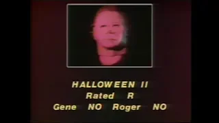 Halloween II (1981) movie review - Sneak Previews with Roger Ebert and Gene Siskel