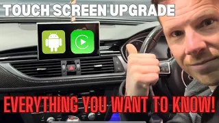 Touch screen upgrade for Audi  C7 & 7.5 RS6 / RS7 / S6 / S7 / A6 / A7