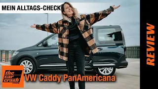 VW Caddy PanAmericana (2022) Mein Alltags-Check ✔️ Fahrbericht | Review | Test | Verbrauch | DSG