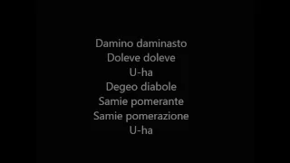 Enae Volare Mezzo-Era (Lyric)